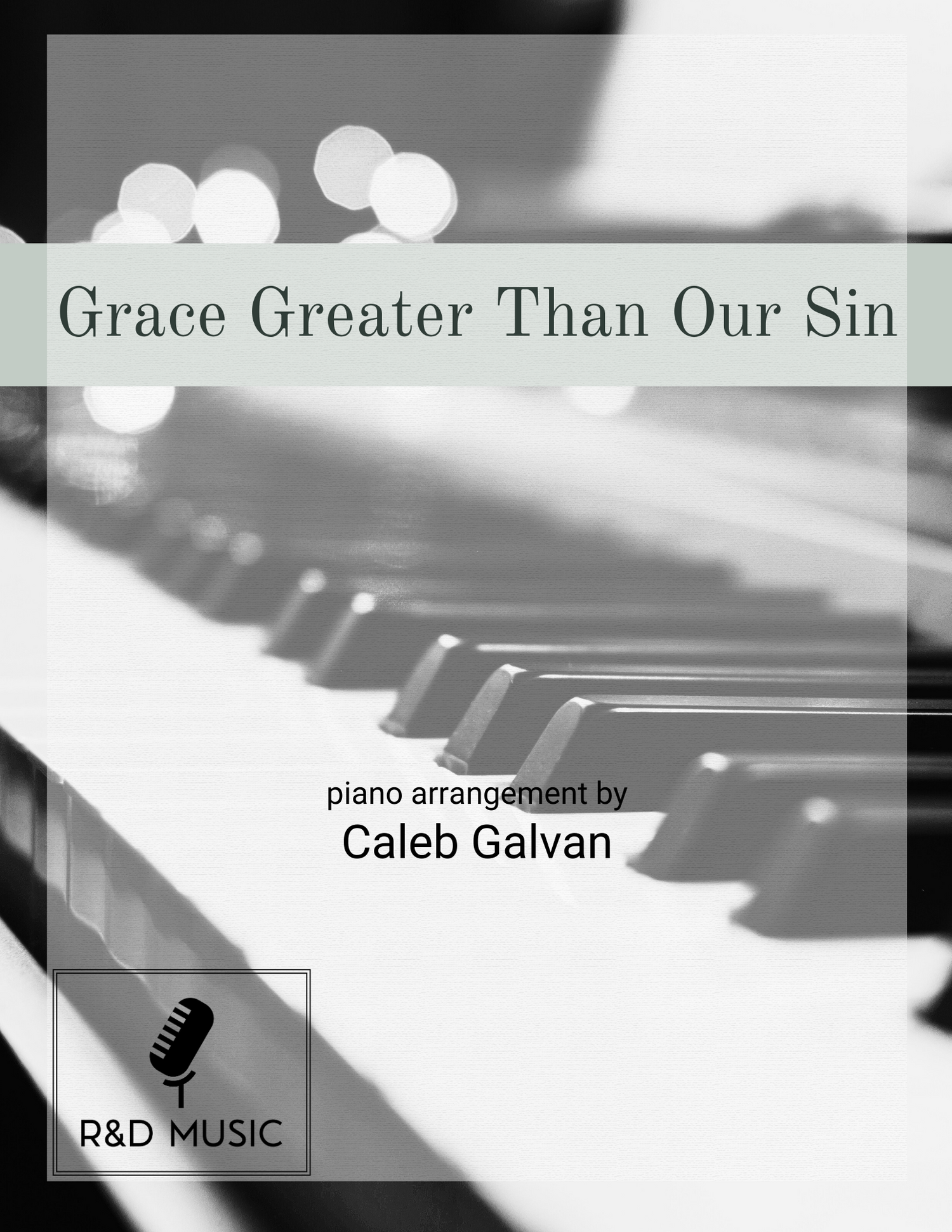 Grace Greater Than Our Sin (Beginner)