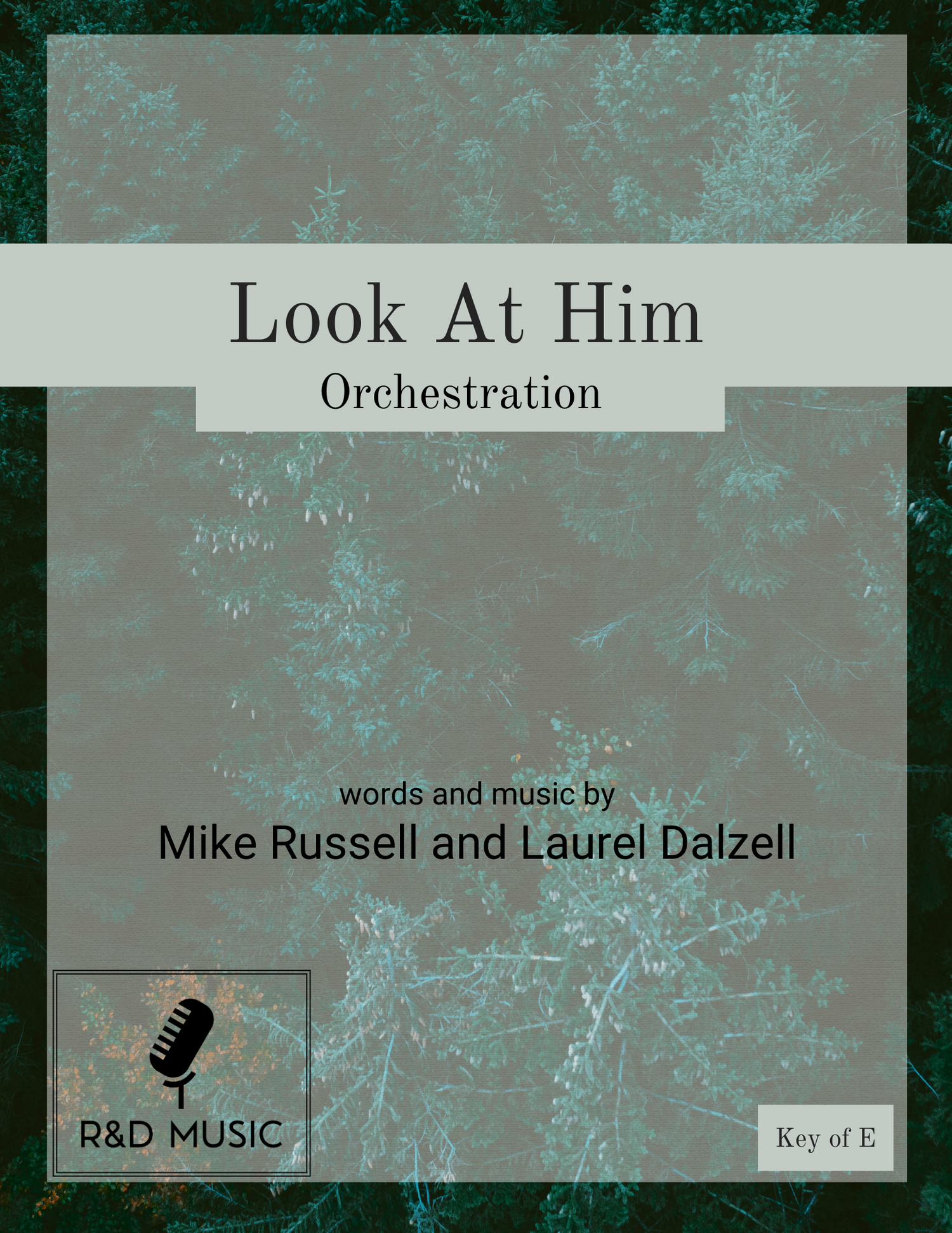 Orchestration- Look at Him PDF Downloadable